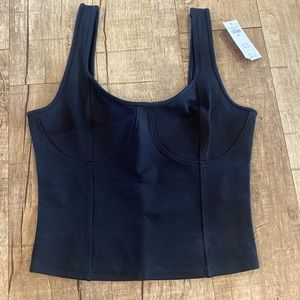 Abercrombie black tank